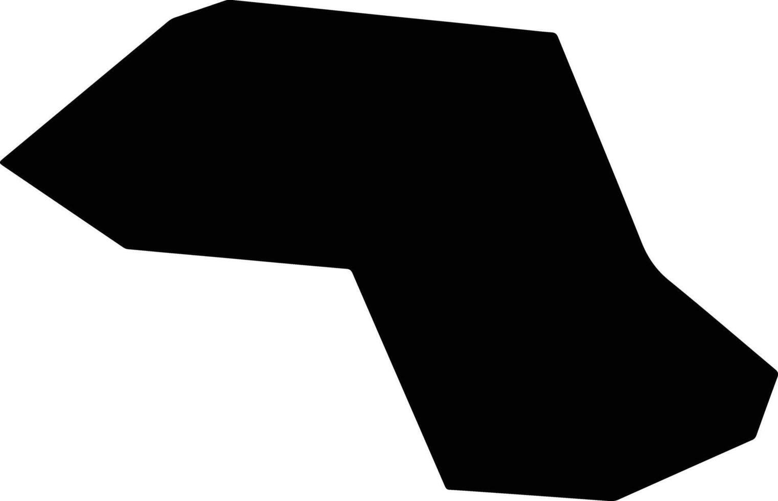 Itabashi Japan silhouette map vector