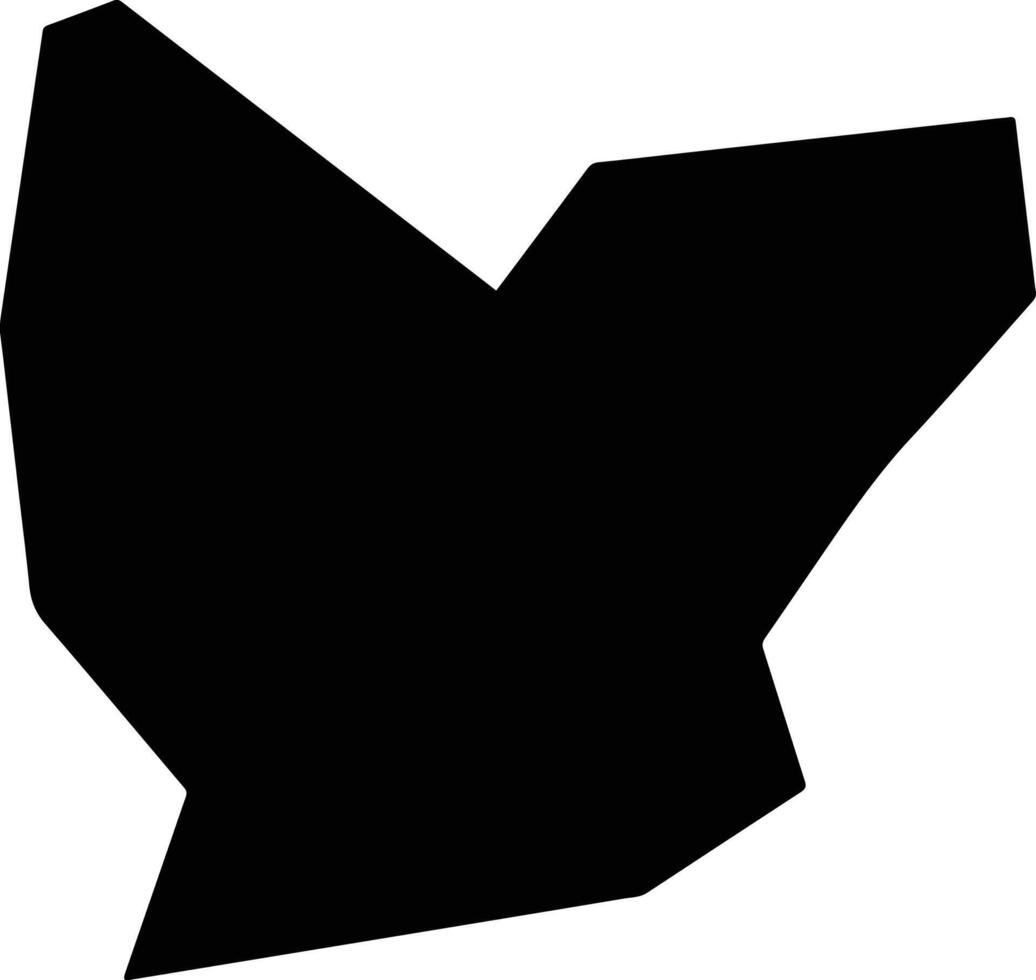 Itamarati de Minas Brazil silhouette map vector