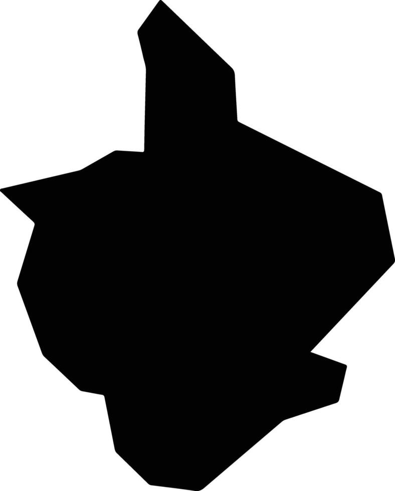Itanagra Brazil silhouette map vector