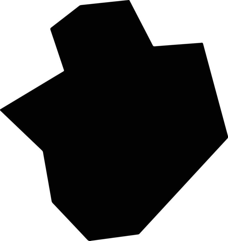 Itano Japan silhouette map vector
