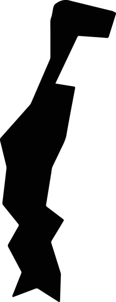 IV 1 Moblissa La Reconnai Guyana silhouette map vector