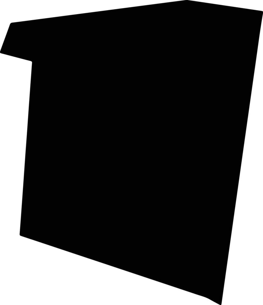 Ivoti Brazil silhouette map vector