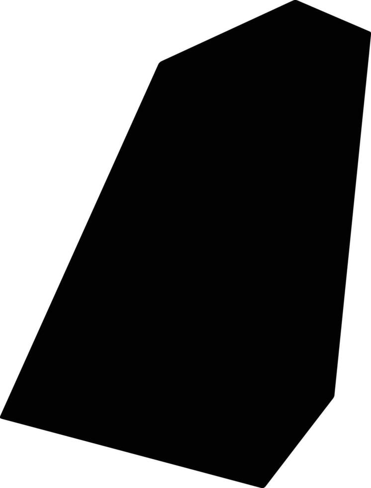 Iwakura Japan silhouette map vector