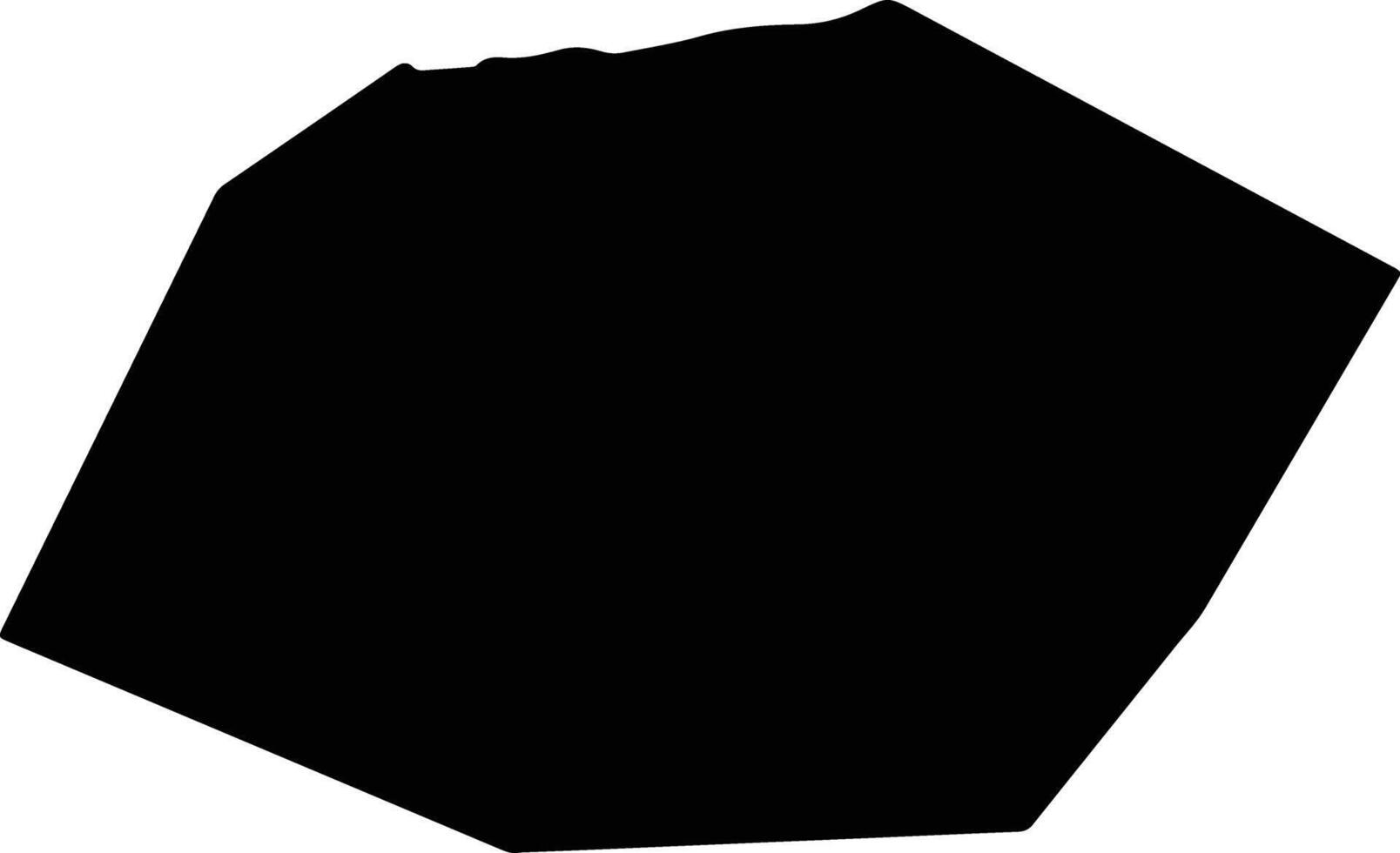Izboskan Uzbekistan silhouette map vector