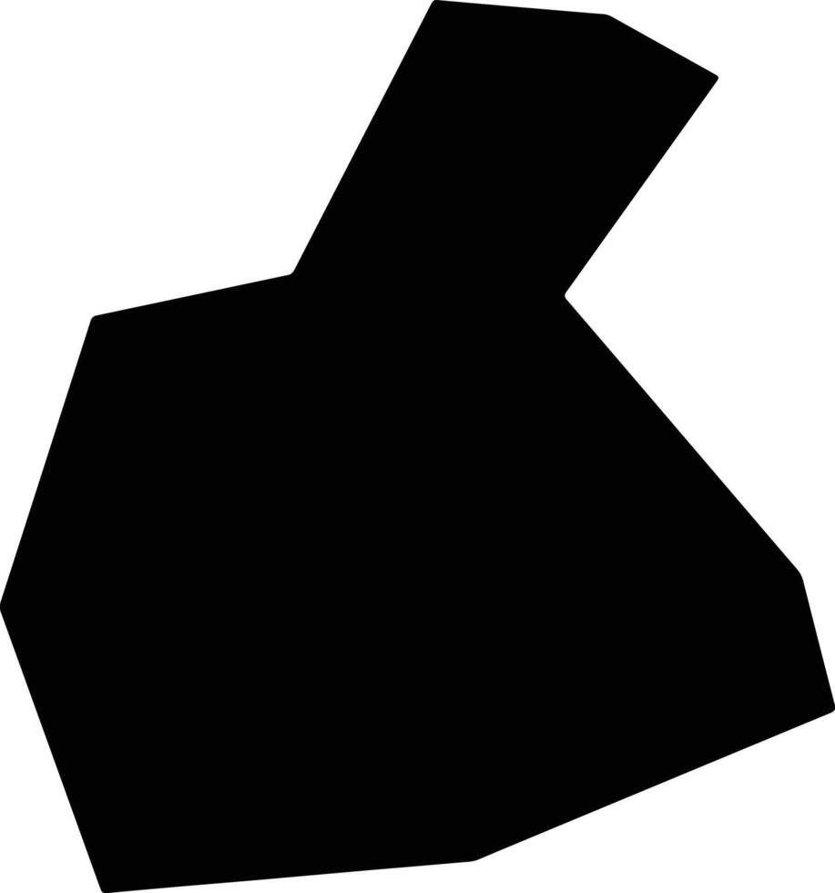 Izium Ukraine silhouette map vector