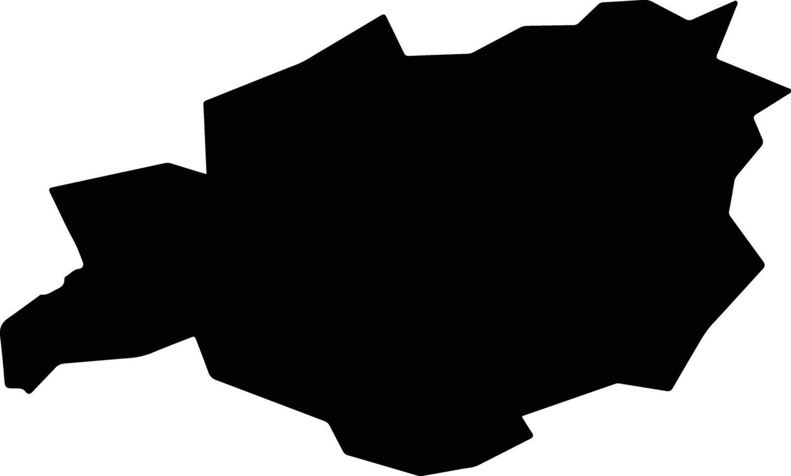 Izu Japan silhouette map vector