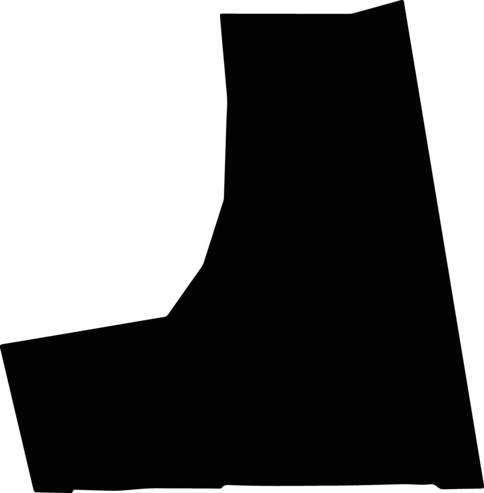 Iztapa Guatemala silhouette map vector