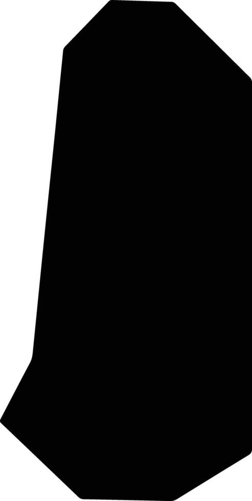 Jabat Marshall Islands silhouette map vector