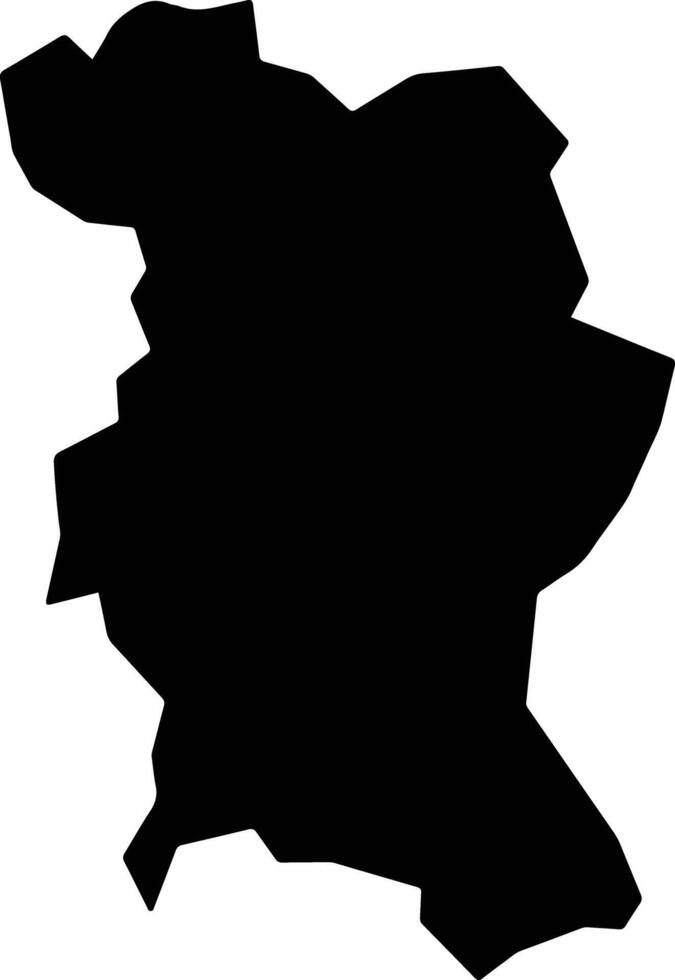 Jacinto Brazil silhouette map vector
