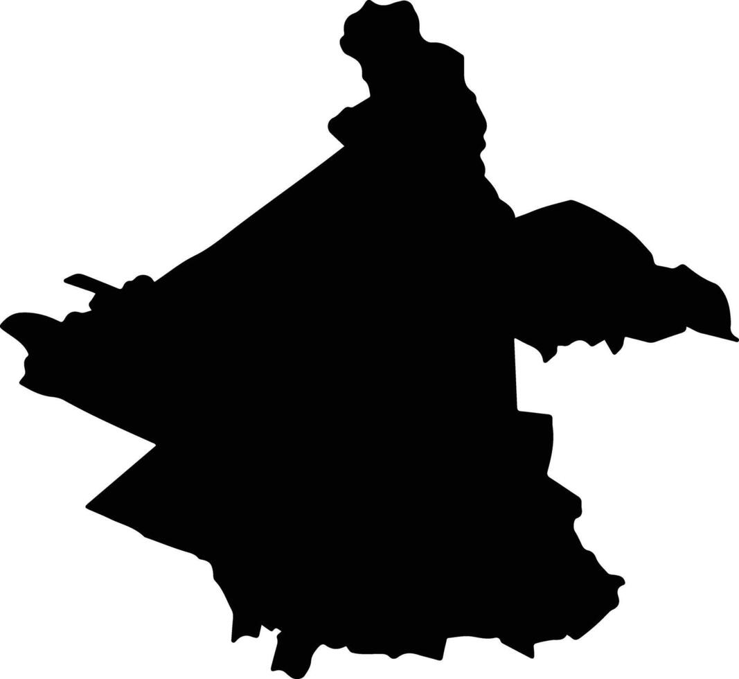 Jala Mexico silhouette map vector