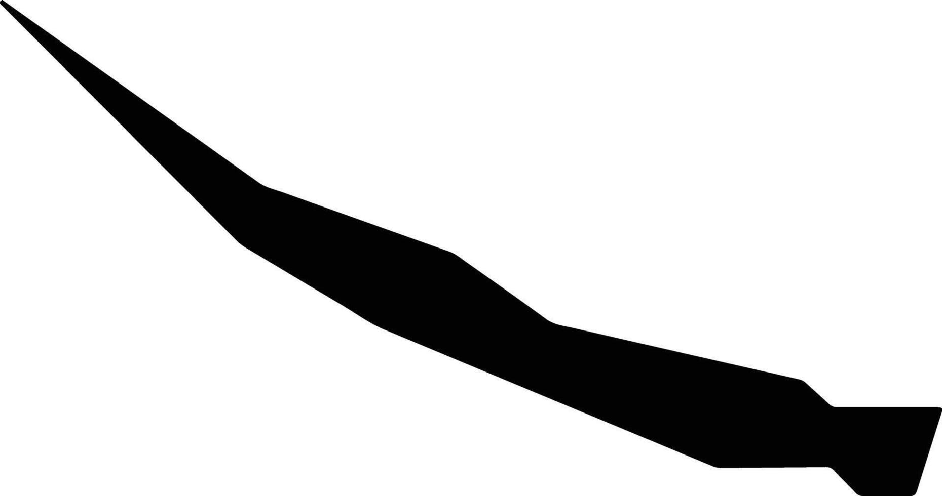 Jaluit Marshall Islands silhouette map vector