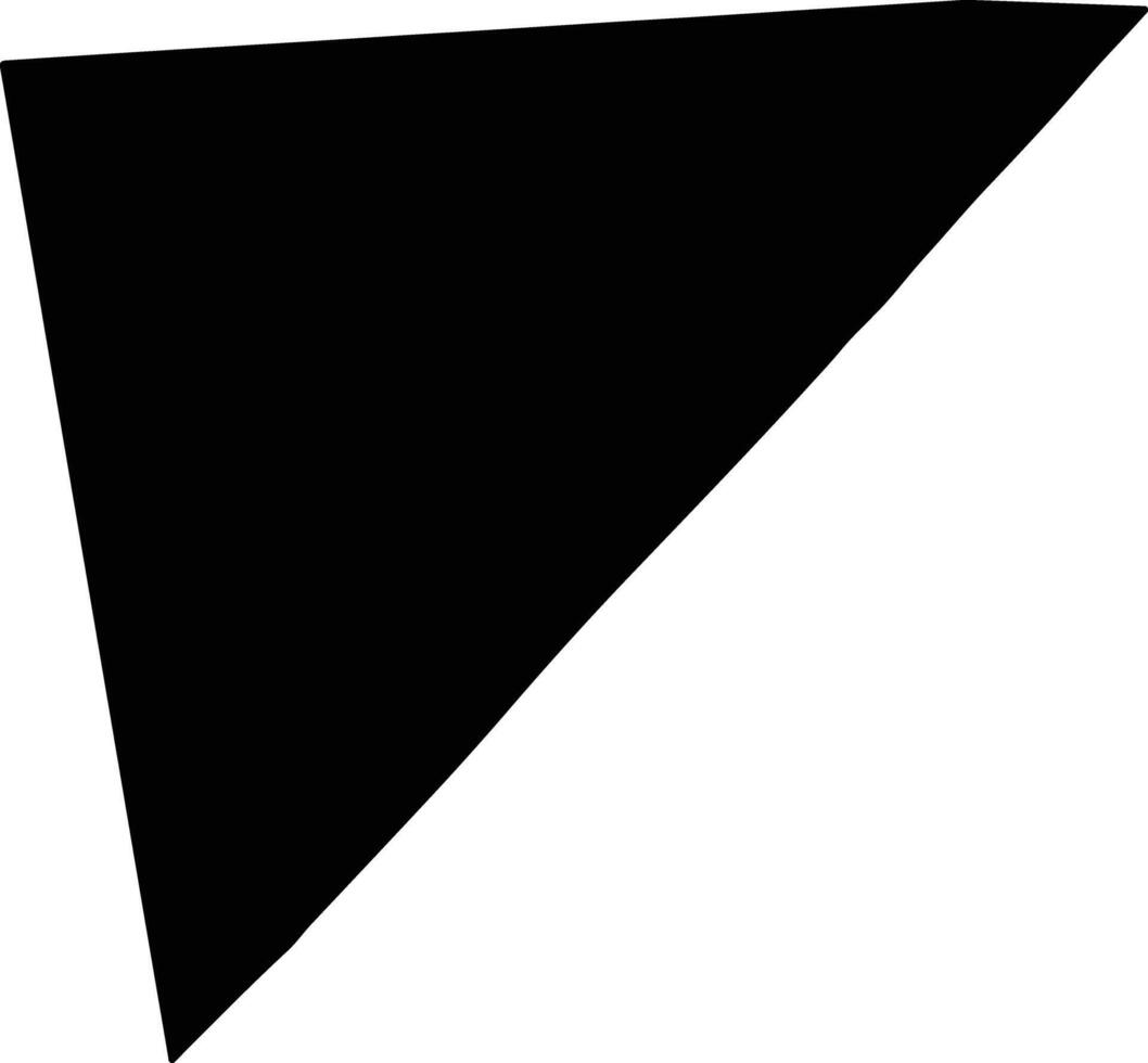 JAMAAME EAST Somalia silhouette map vector