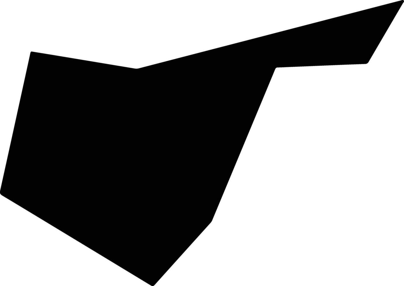 Jaramataia Brazil silhouette map vector