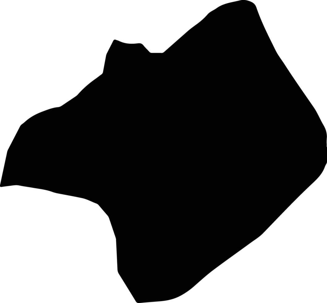 Jayshan Yemen silhouette map vector