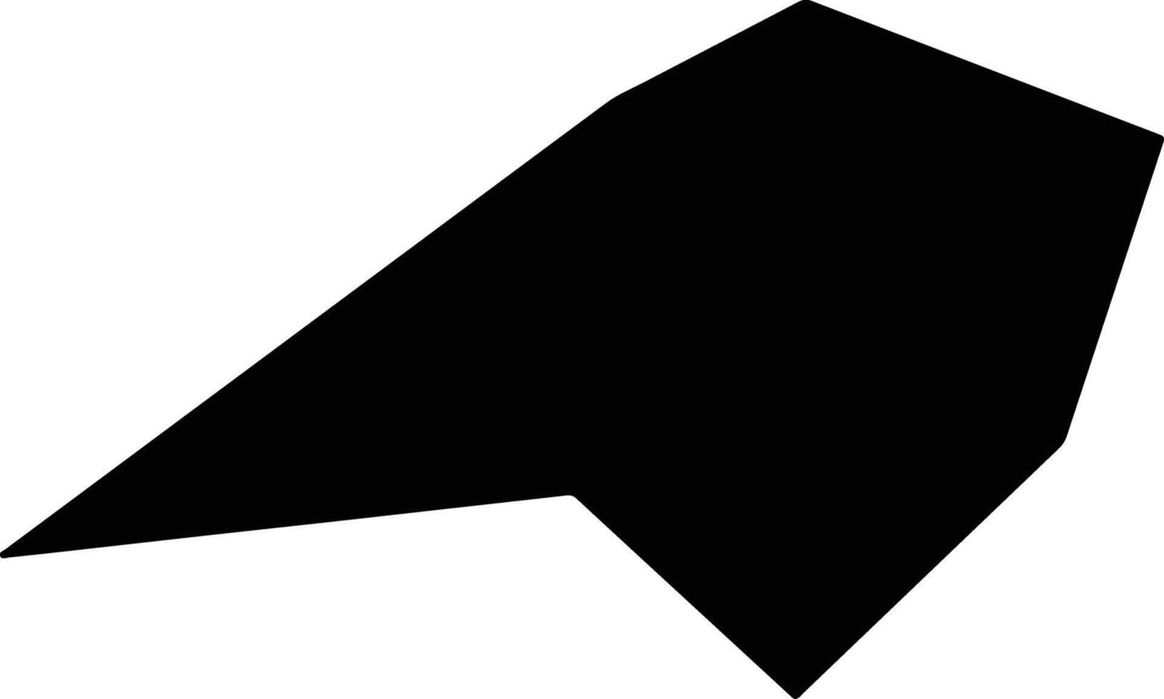 Jiajiangxian China silhouette map vector