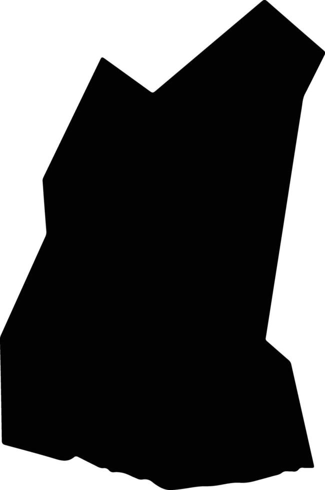 Jicalapa El Salvador silhouette map vector