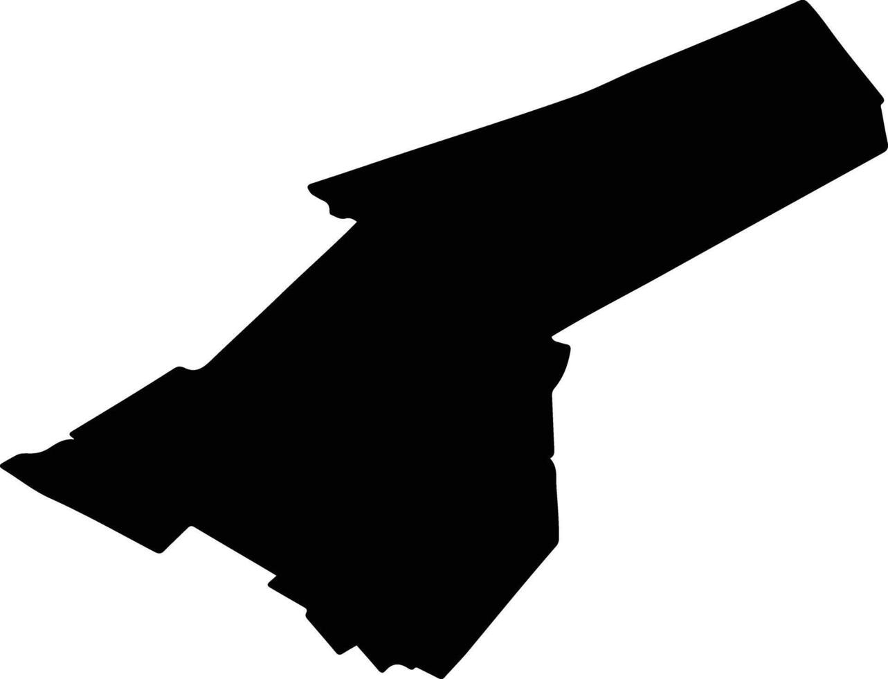 JILAVELE Romania silhouette map vector