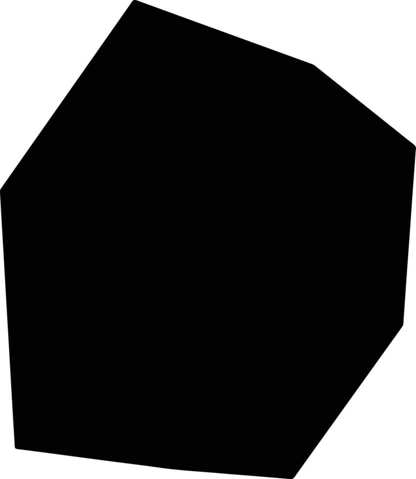 Jingbeixian China silhouette map vector