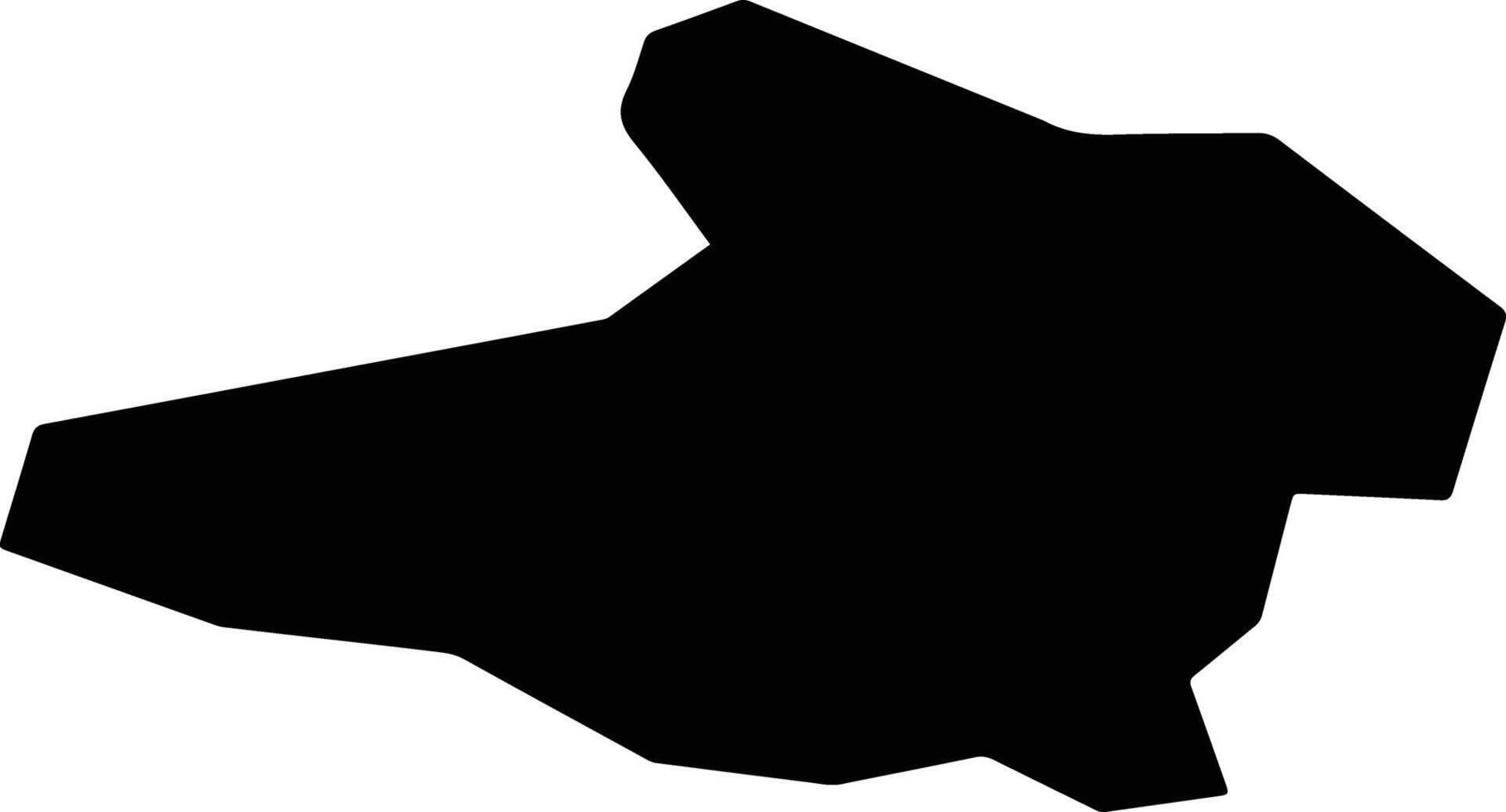 Jinghexian China silhouette map vector