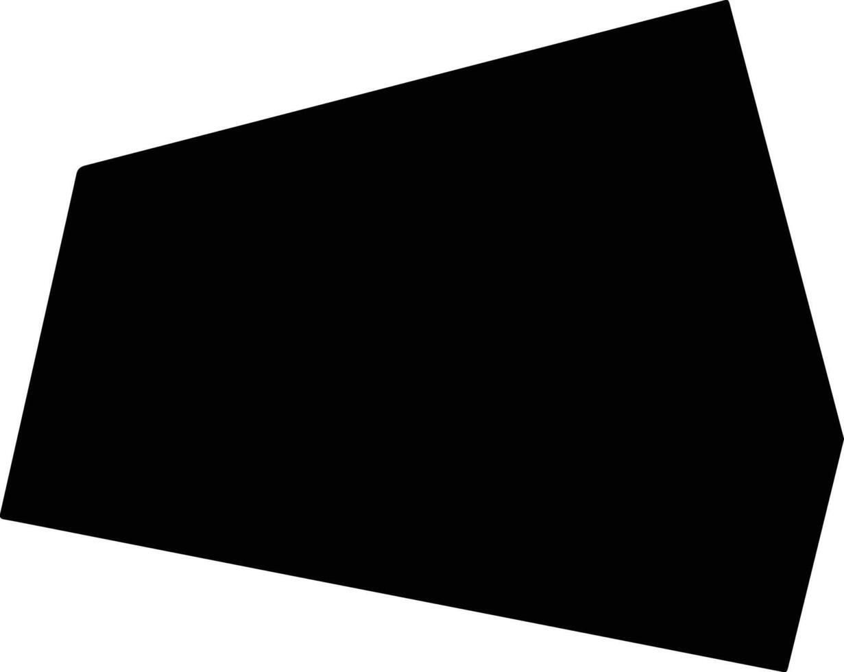 Jinshanxian China silhouette map vector