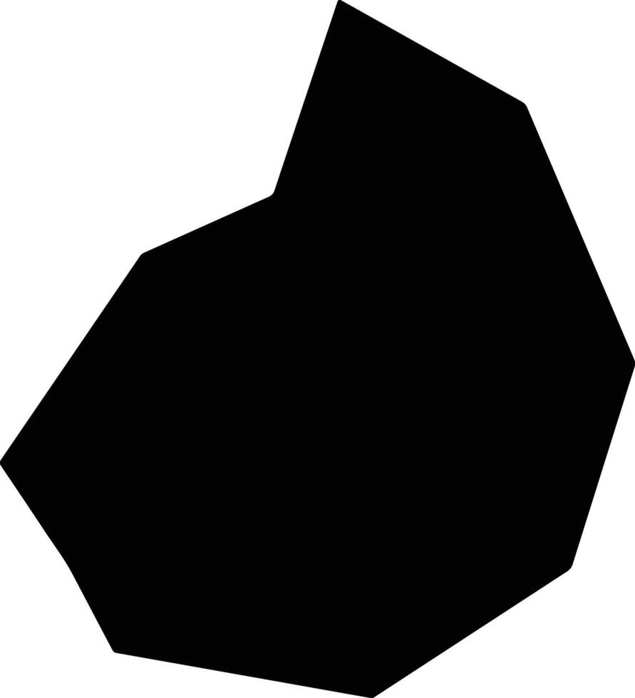 Jinxianxian China silhouette map vector