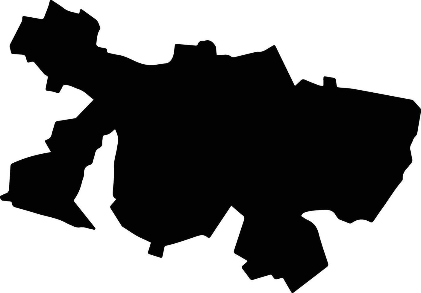 Jitotol Mexico silhouette map vector