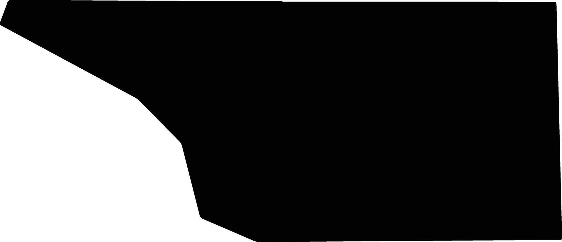 Jo Daviess United States silhouette map vector