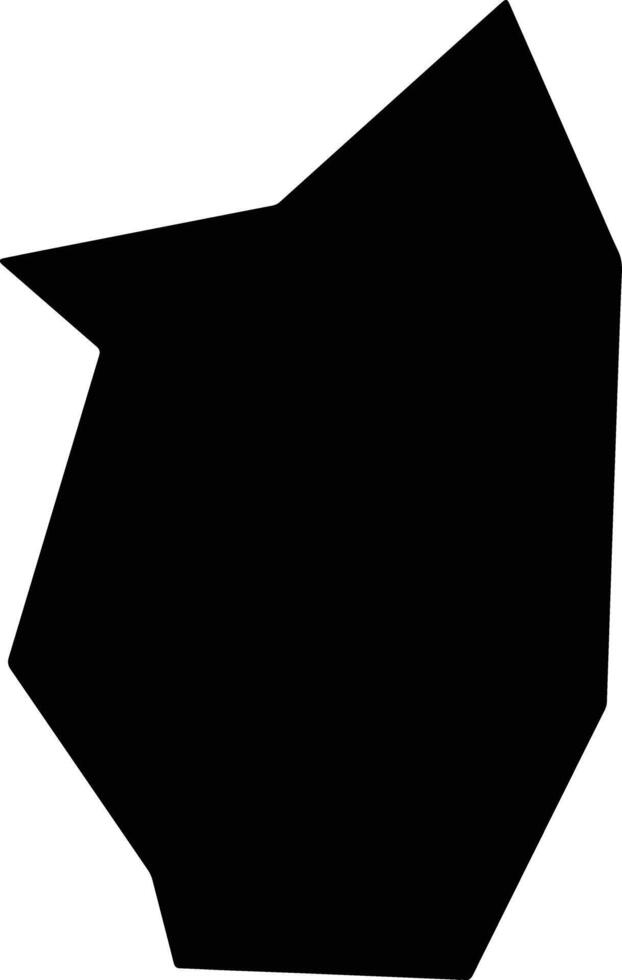 Joca Claudino Brazil silhouette map vector
