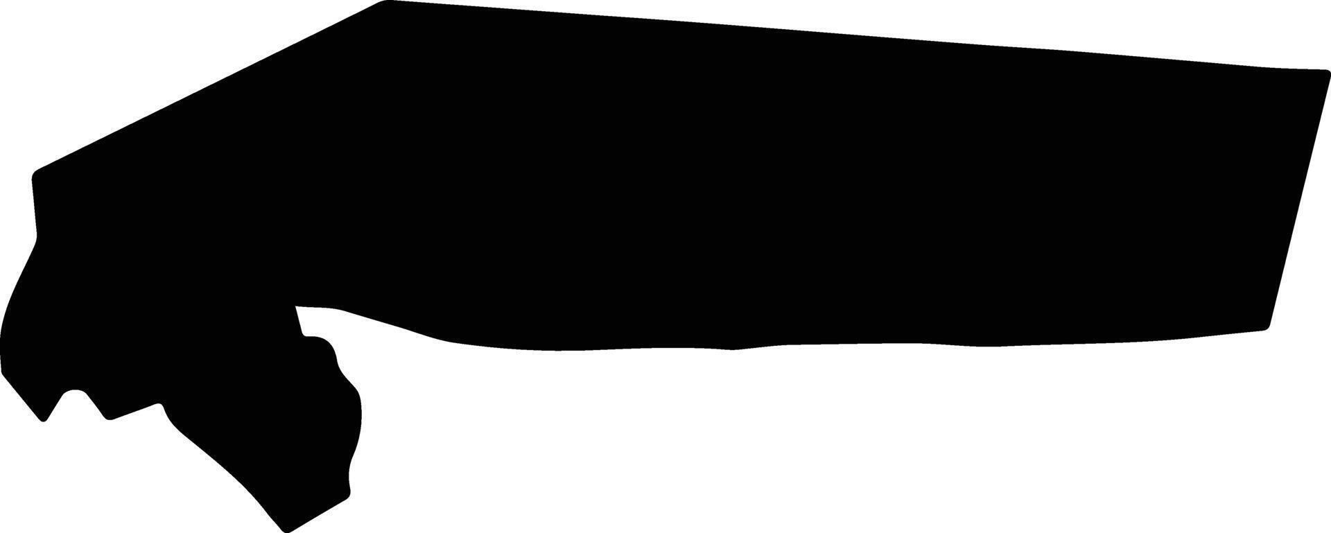 Joe Hut Jamaica silhouette map vector