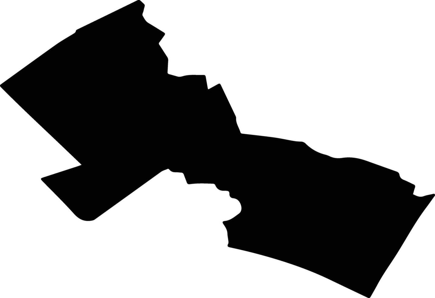 JOITA Romania silhouette map vector