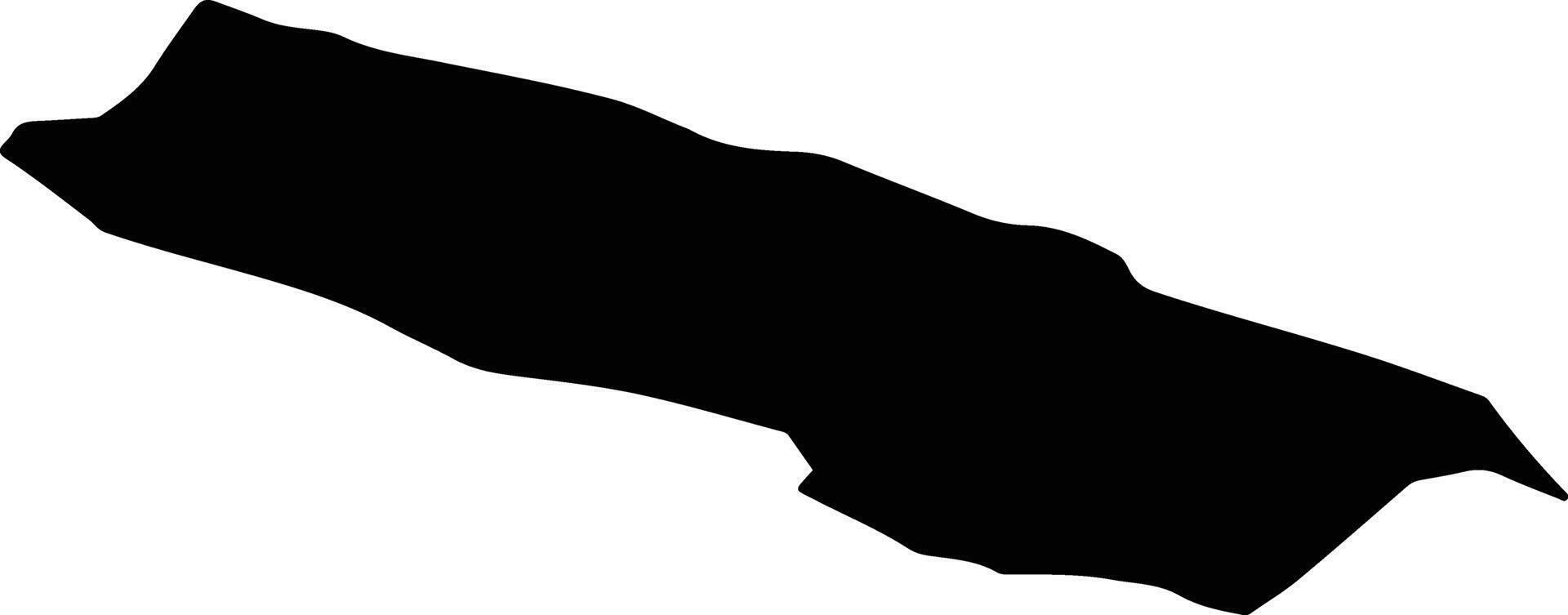 Jokkmokk Sweden silhouette map vector