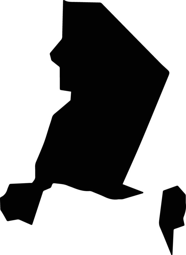 Joquicingo Mexico silhouette map vector
