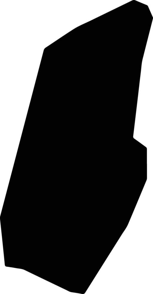Joyeux Saint Lucia silhouette map vector