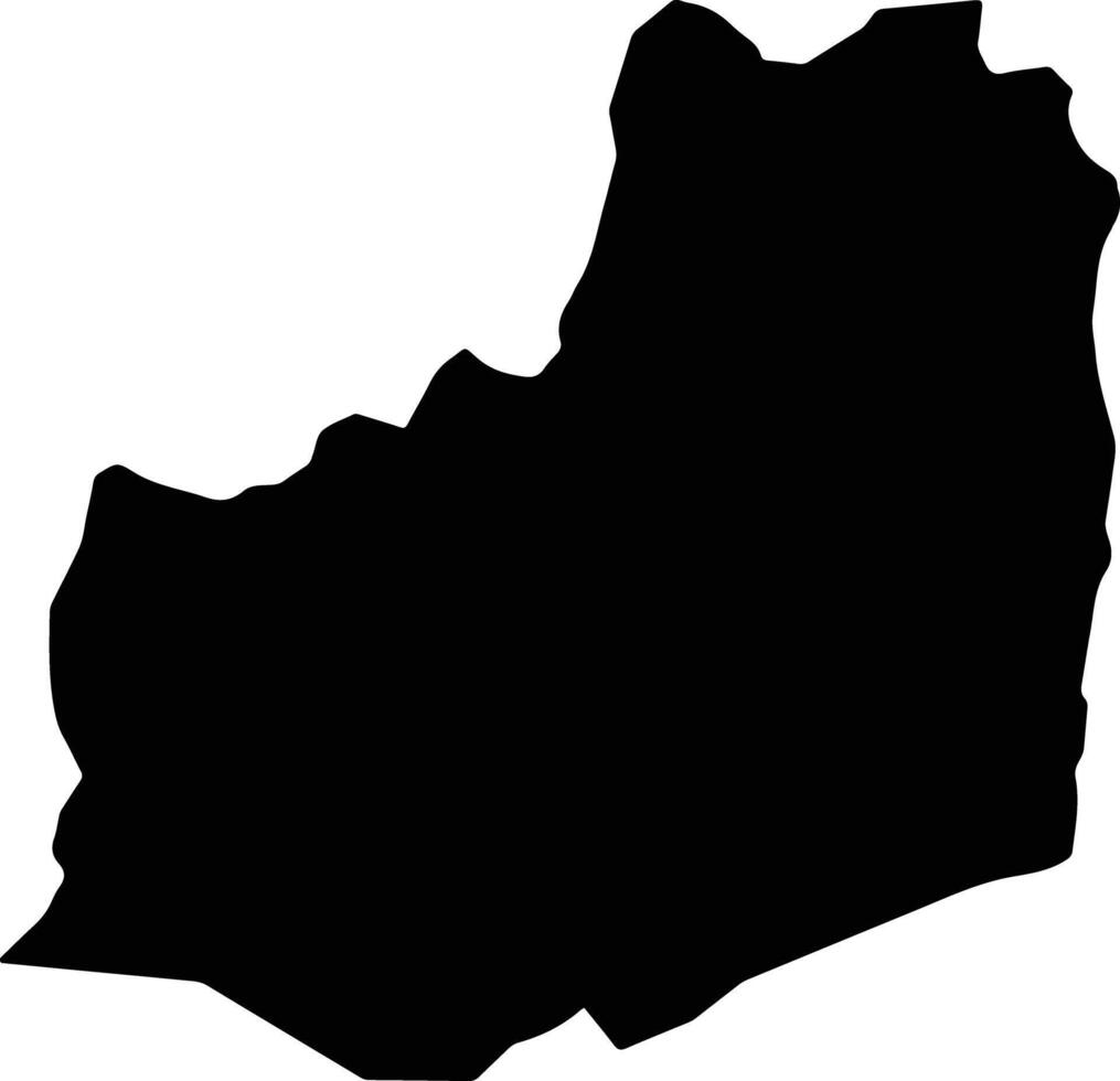 Juazeiro Brazil silhouette map vector