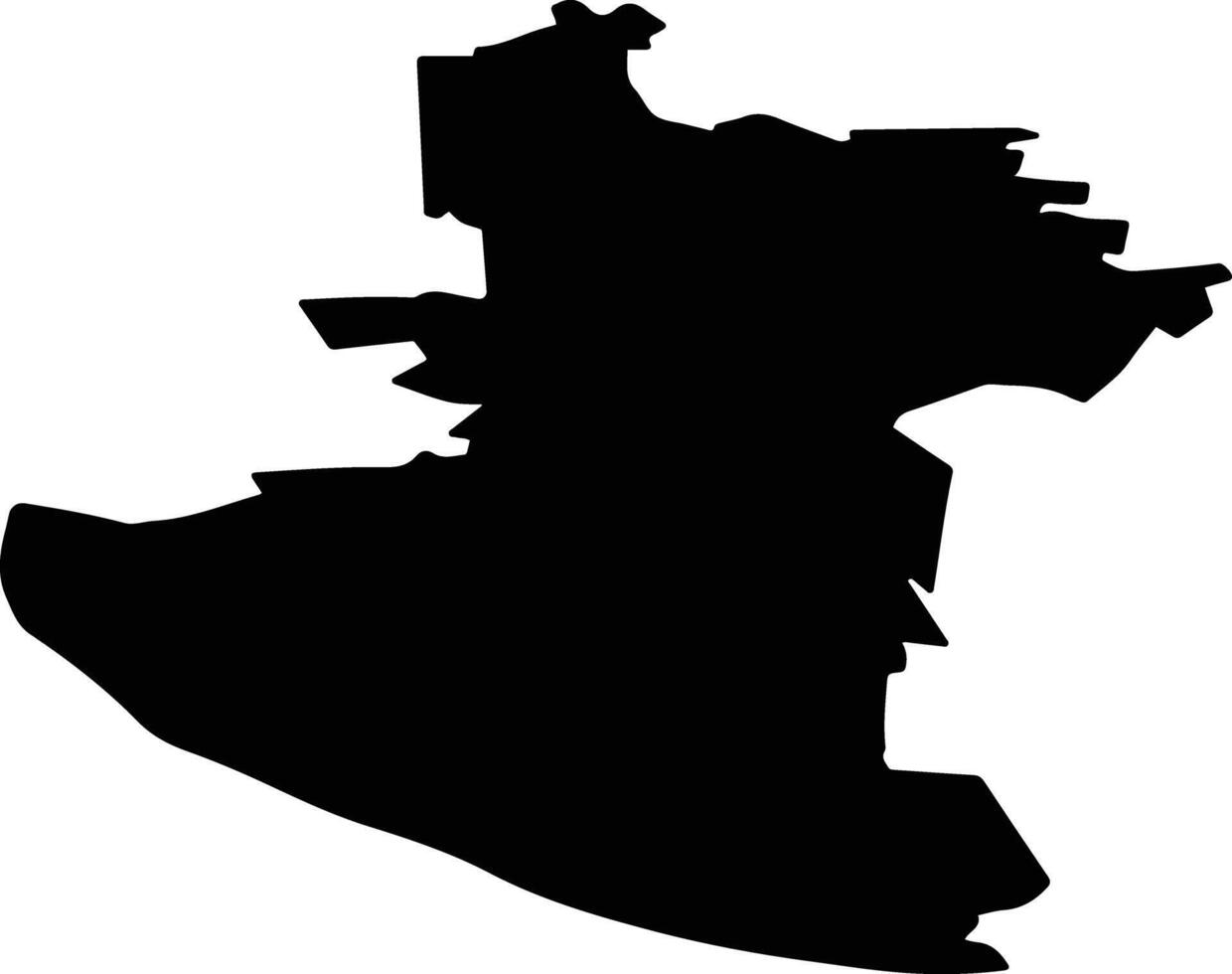 Jumpravas pag Latvia silhouette map vector