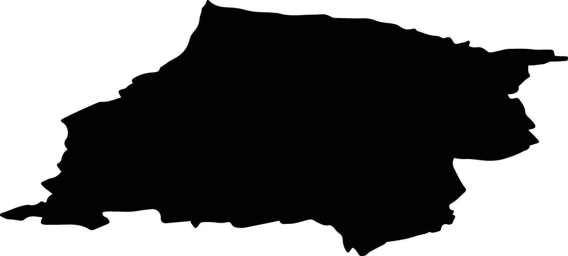 Junglinster Luxembourg silhouette map vector
