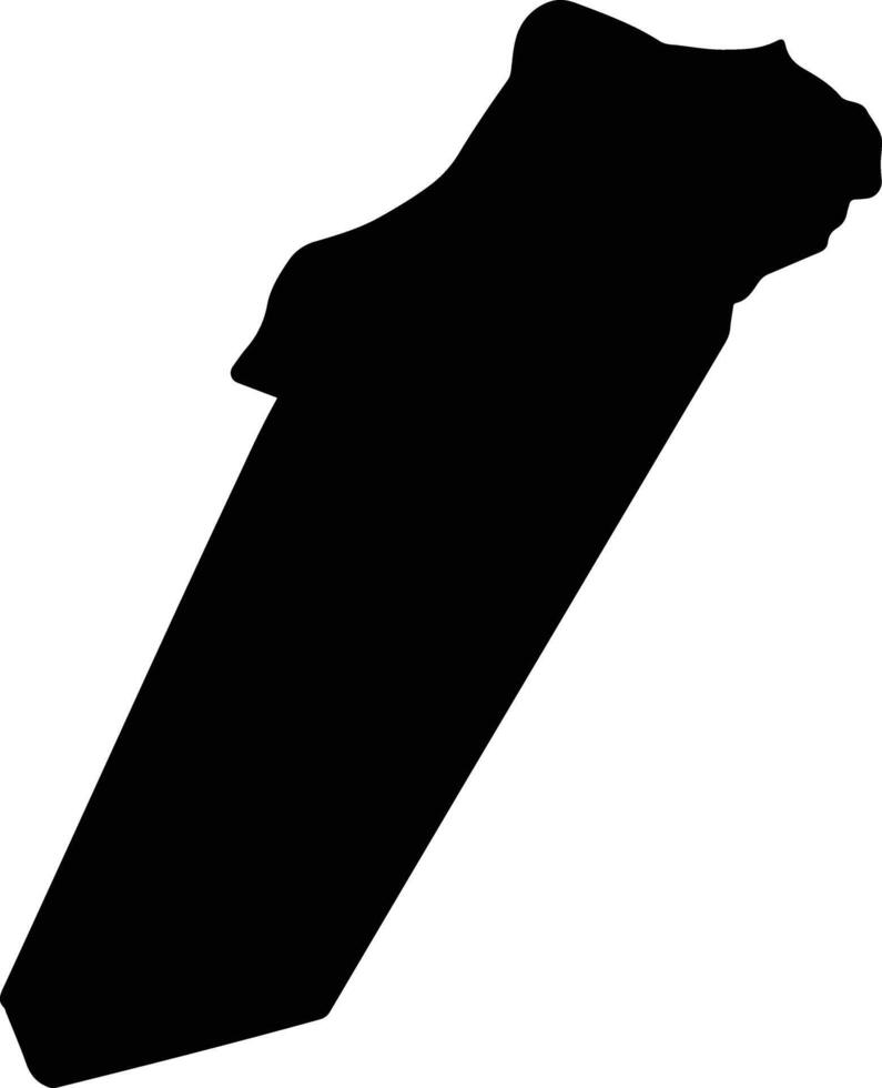 Juruti Brazil silhouette map vector
