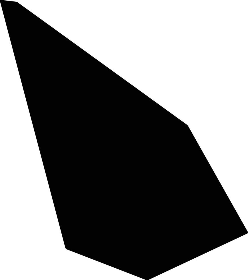 Kaisei Japan silhouette map vector