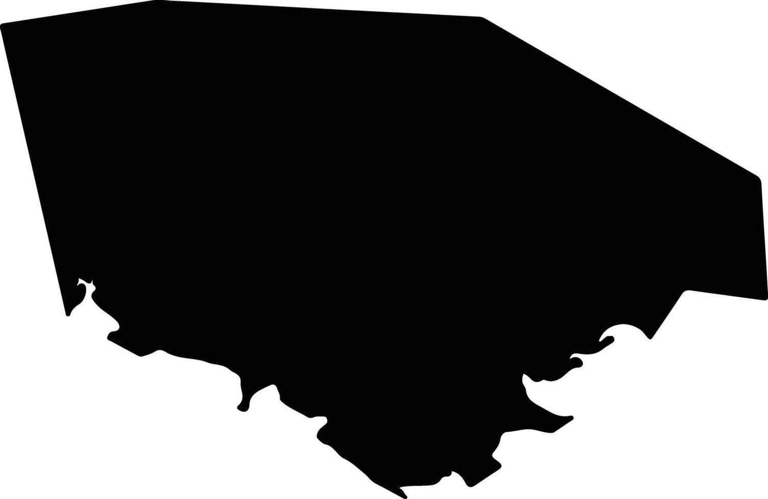 Kalanchak Ukraine silhouette map vector