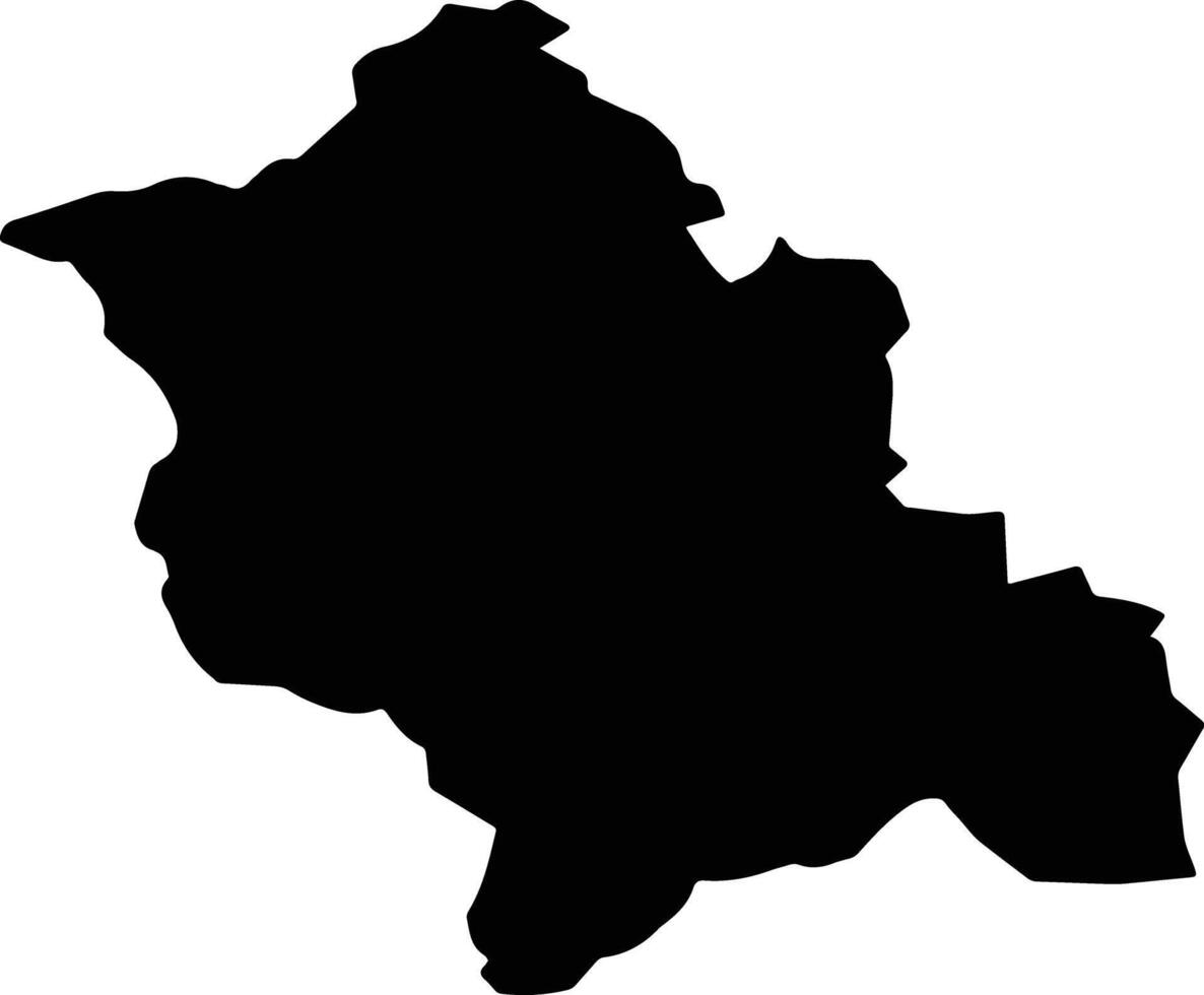Kale Turkey silhouette map vector