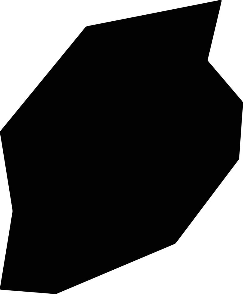 Kalima Democratic Republic silhouette map vector