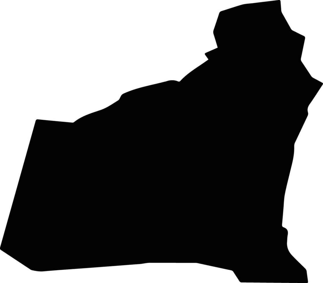 Kallaste linn Estonia silhouette map vector