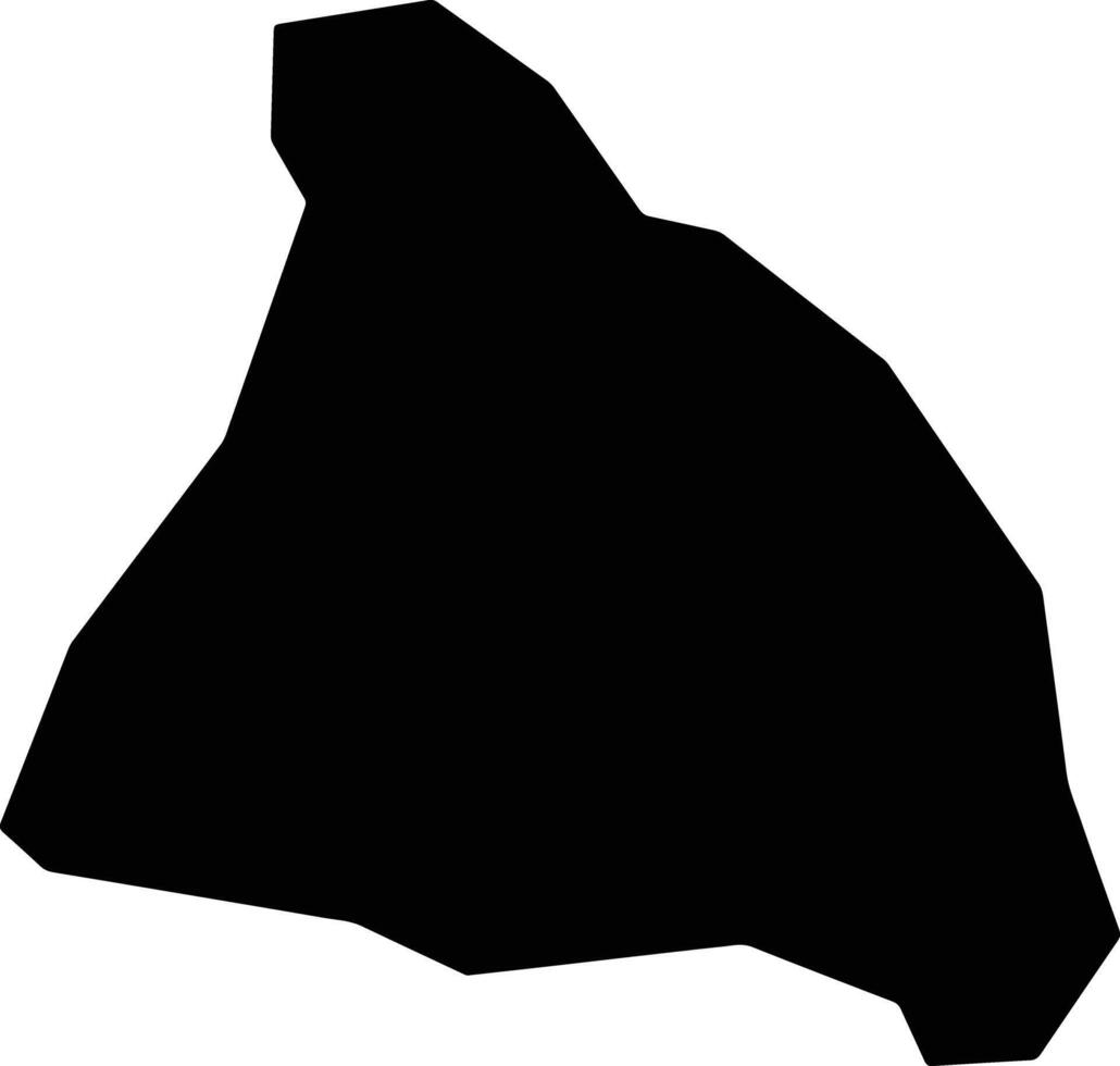 Kama Japan silhouette map vector