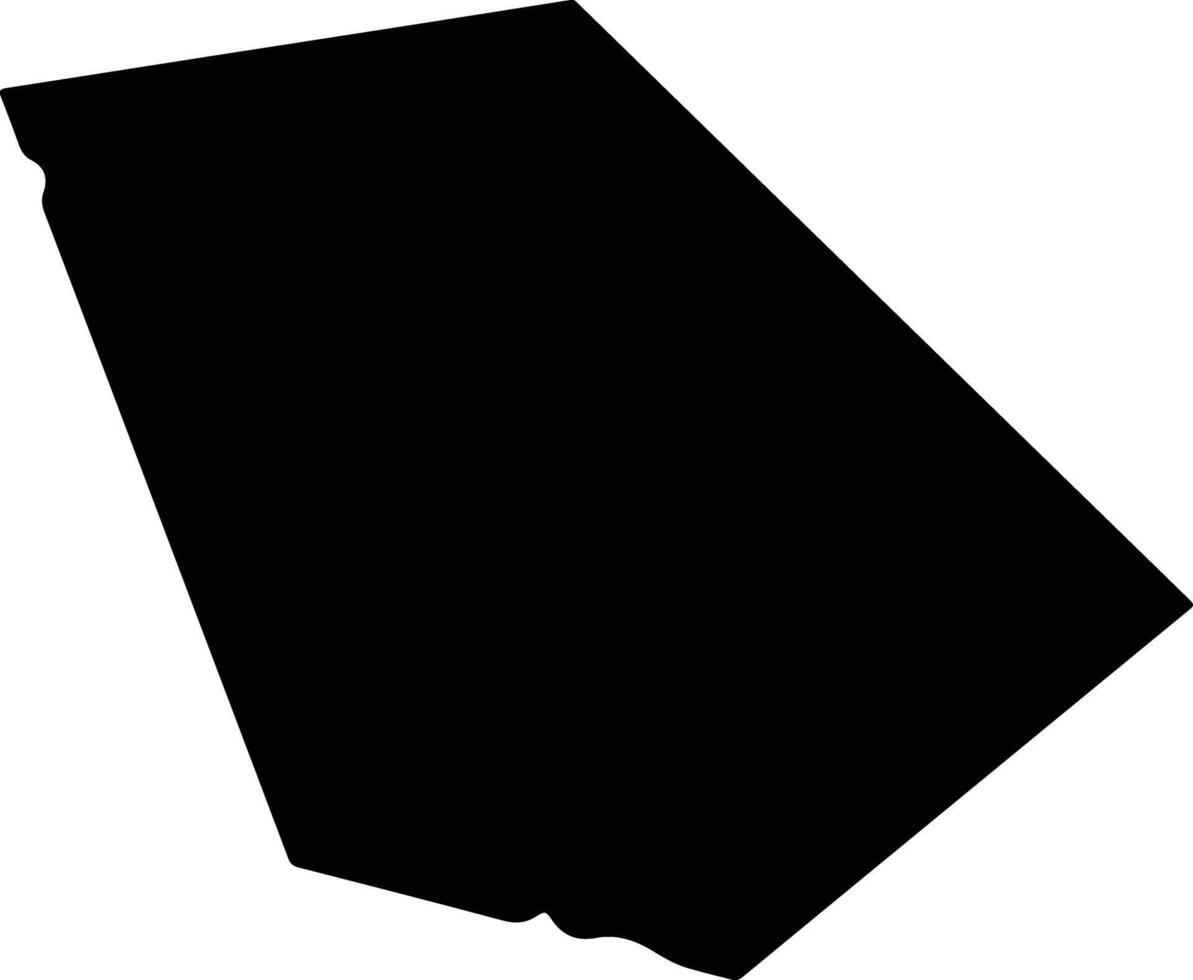 Kaminoseki Japan silhouette map vector