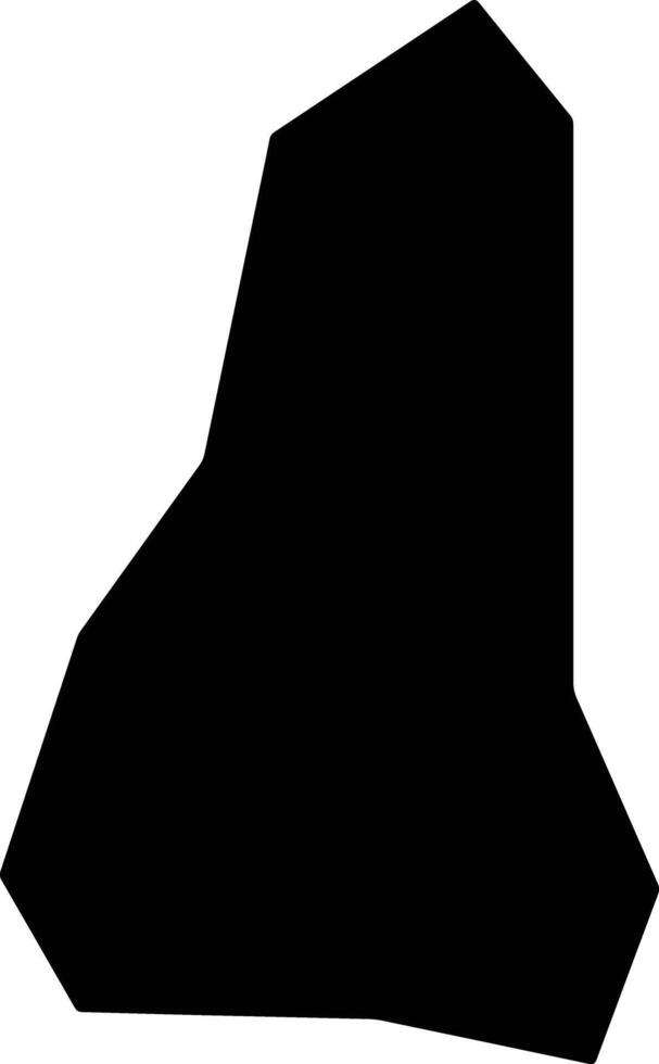 Kampi Cyprus silhouette map vector