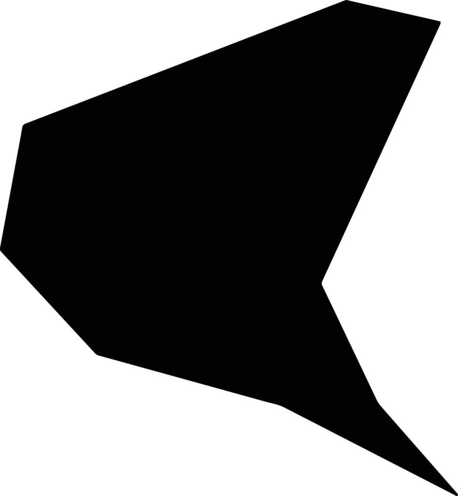 Kanglexian China silhouette map vector