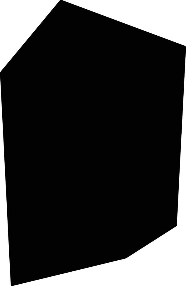 Kanmaki Japan silhouette map vector