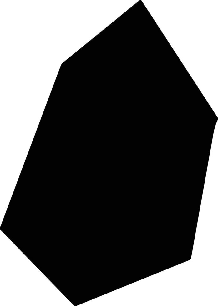 Kano Municipal Nigeria silhouette map vector