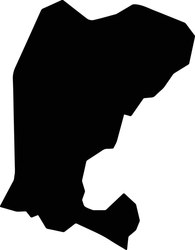 Karu Nigeria silhouette map vector