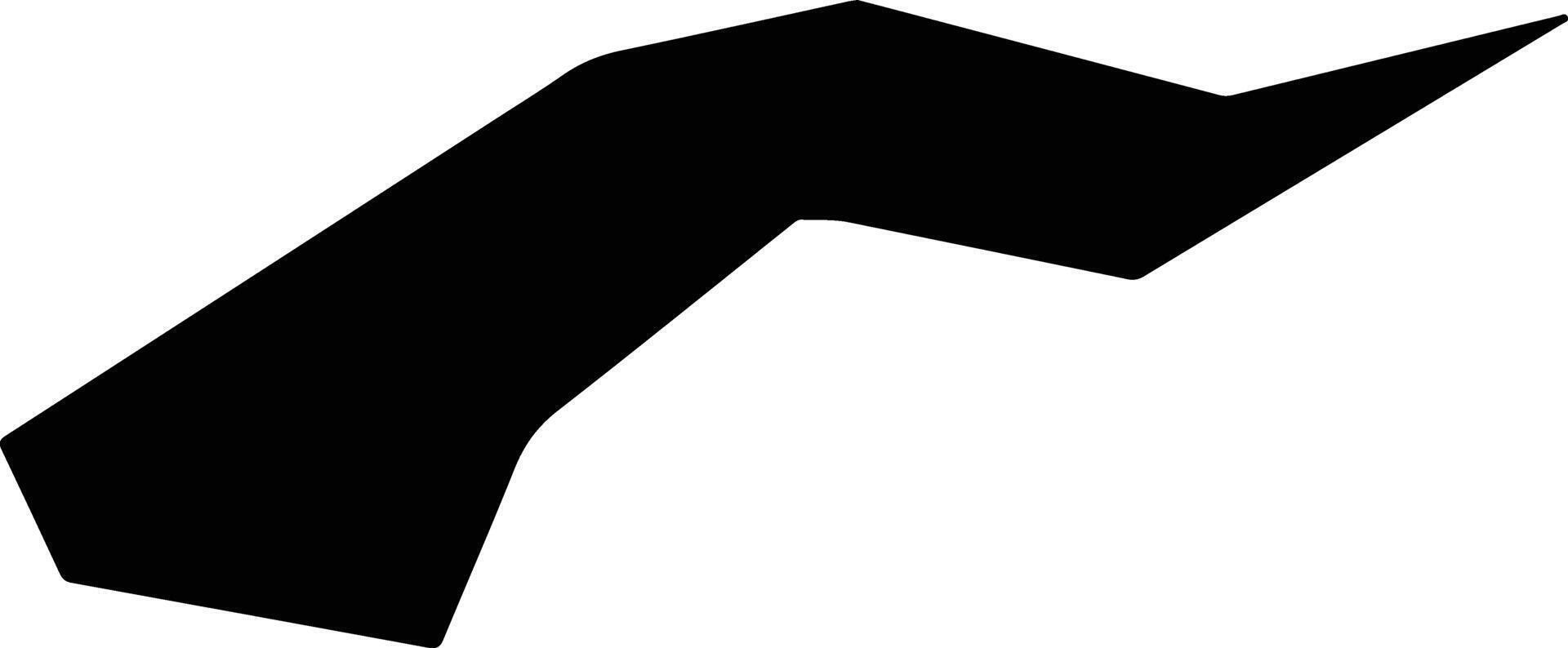 Kasamatsu Japan silhouette map vector
